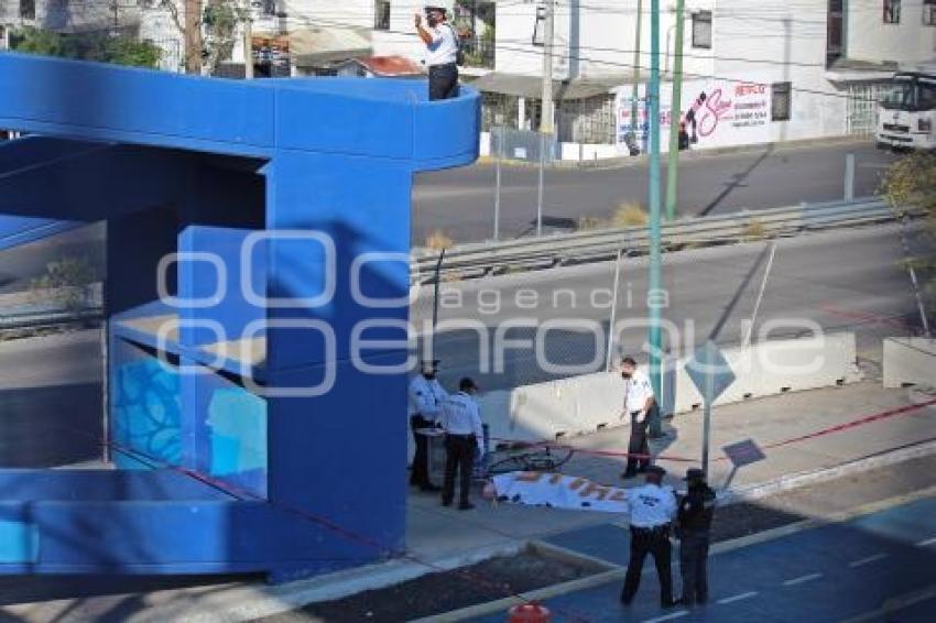 ACCIDENTE EN BICICLETA