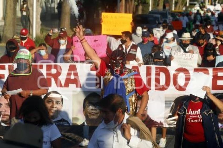 MORENA . MARCHA POR LA DIGNIDAD