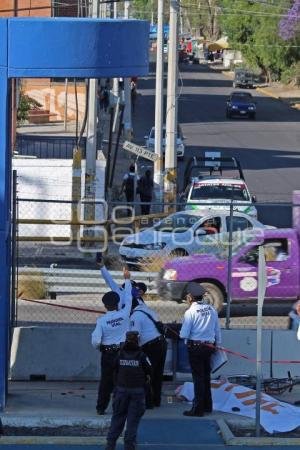 ACCIDENTE EN BICICLETA