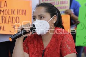 MANIFESTACIÓN . MERCADO AMALUCAN