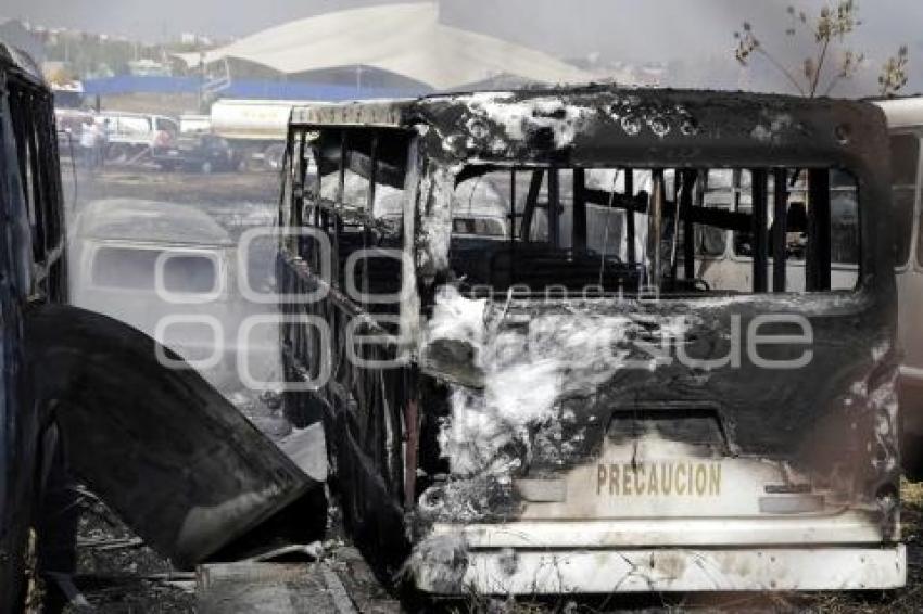 INCENDIO EN CORRALÓN