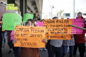 MANIFESTACIÓN . MERCADO AMALUCAN