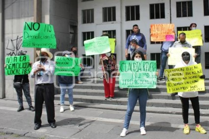 MANIFESTACIÓN MERCADO AMALUCAN