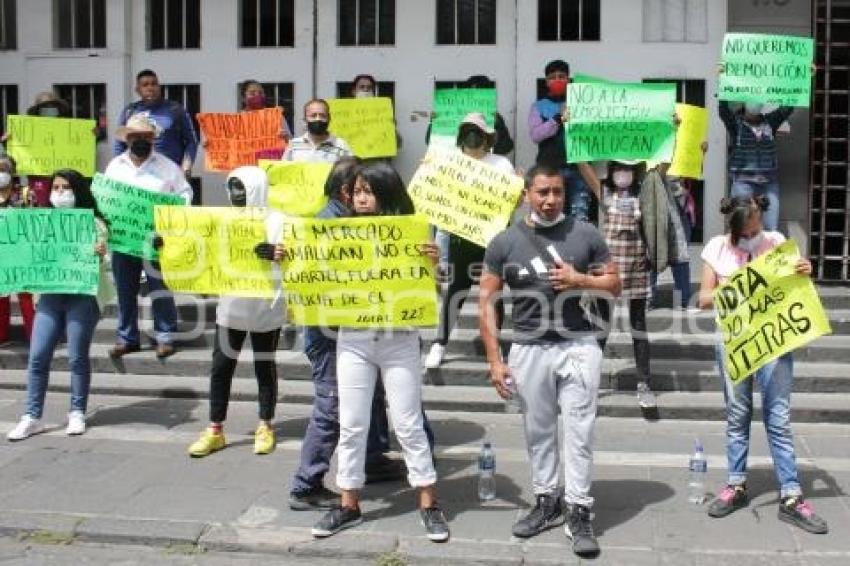 MANIFESTACIÓN MERCADO AMALUCAN