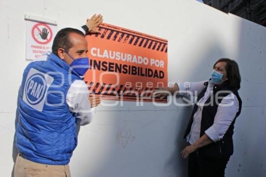 VA POR MÉXICO . CLAUSURA ZÓCALO