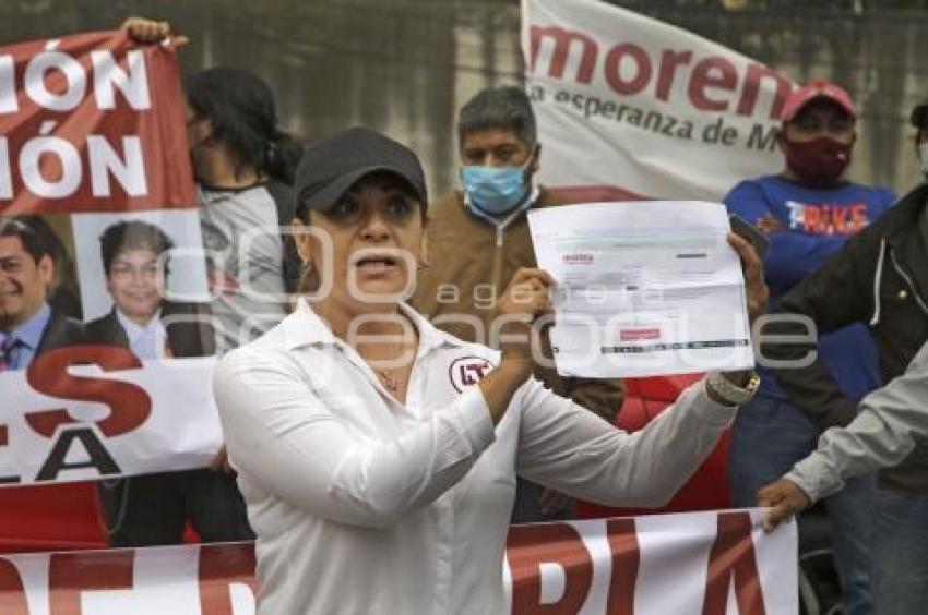 MANIFESTACIÓN MORENA