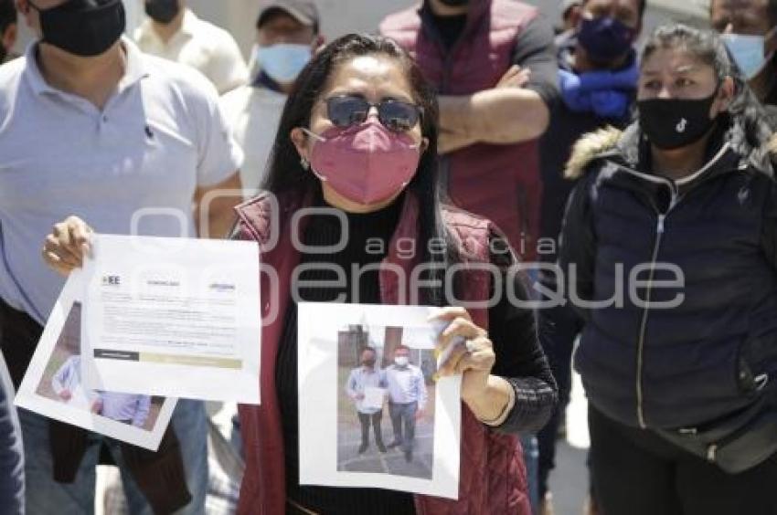 IEE . MANIFESTACIÓN MORENA