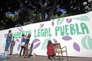 ZÓCALO . MURAL ABORTO