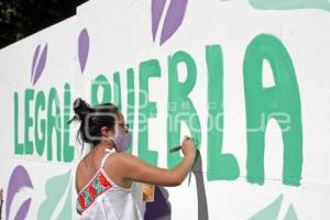 ZÓCALO . MURAL ABORTO