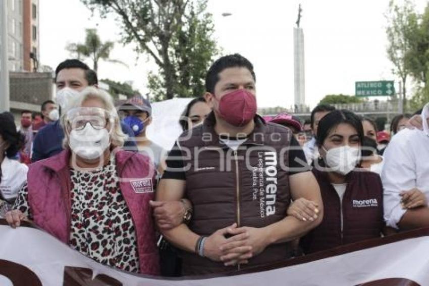 MORENA . PROTESTA