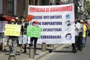 MANIFESTACIÓN BAÑOS PÚBLICOS