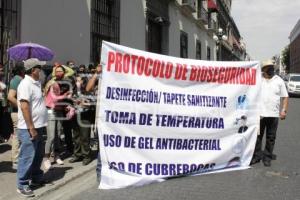 MANIFESTACIÓN BAÑOS PÚBLICOS