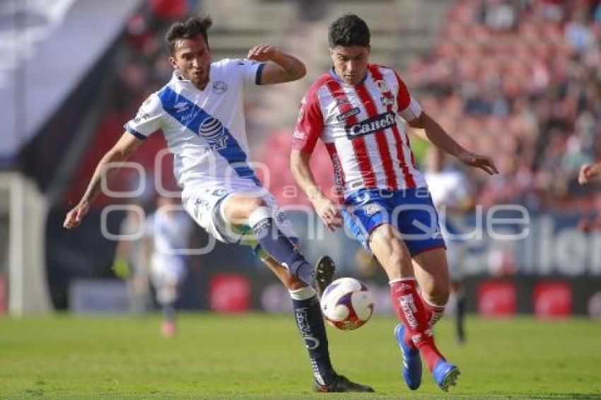 FÚTBOL . SAN LUIS VS PUEBLA