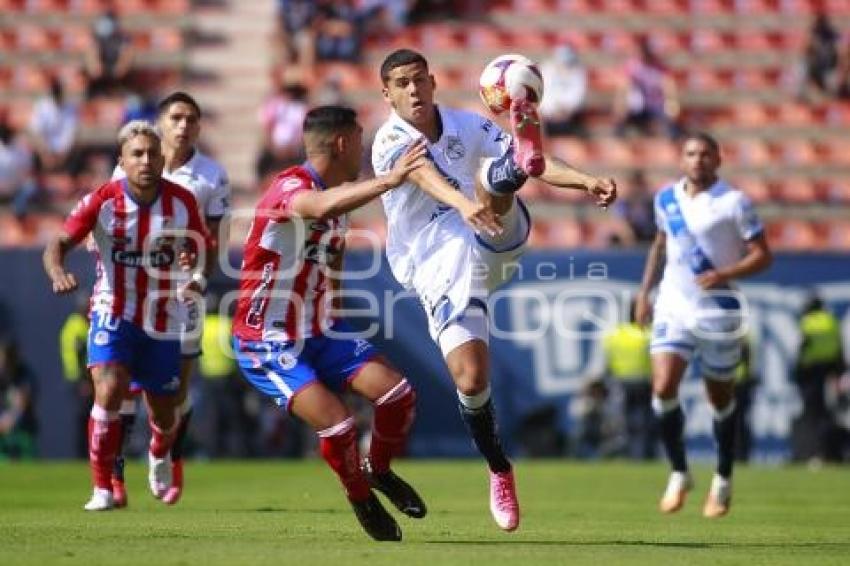 FÚTBOL . SAN LUIS VS PUEBLA