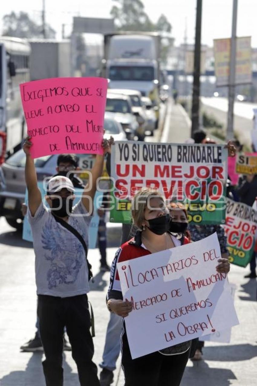 MANIFESTACIÓN MERCADO AMALUCAN