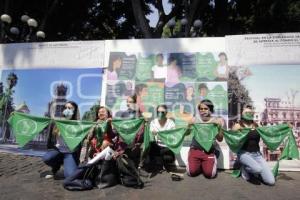 ZÓCALO . MURAL ABORTO