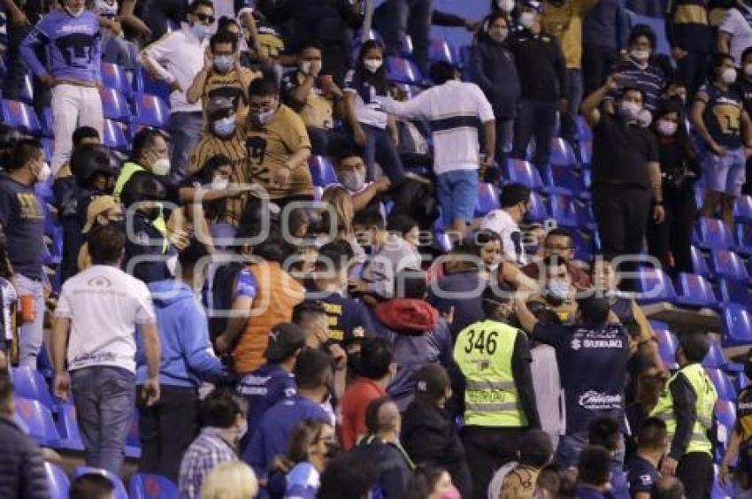 FÚTBOL . CLUB PUEBLA VS PUMAS