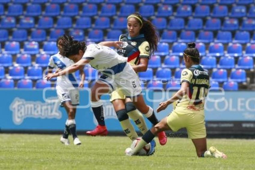 FÚTBOL FEMENIL . PUEBLA VS AMÉRICA