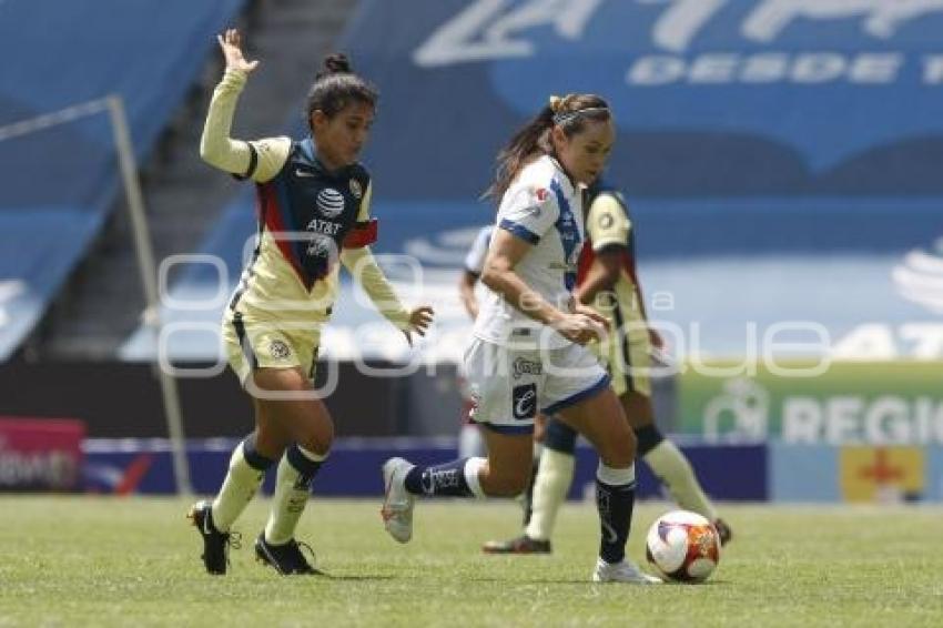 FÚTBOL FEMENIL . PUEBLA VS AMÉRICA