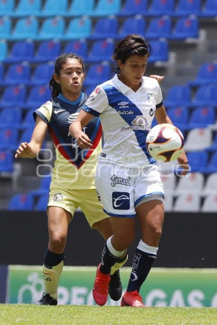 FÚTBOL FEMENIL . PUEBLA VS AMÉRICA