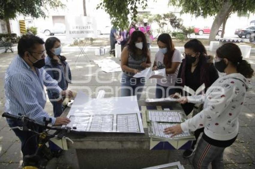 ELECCIONES . SIMULACRO