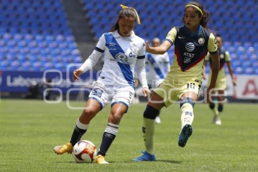 FÚTBOL FEMENIL . PUEBLA VS AMÉRICA