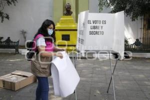 ELECCIONES . SIMULACRO