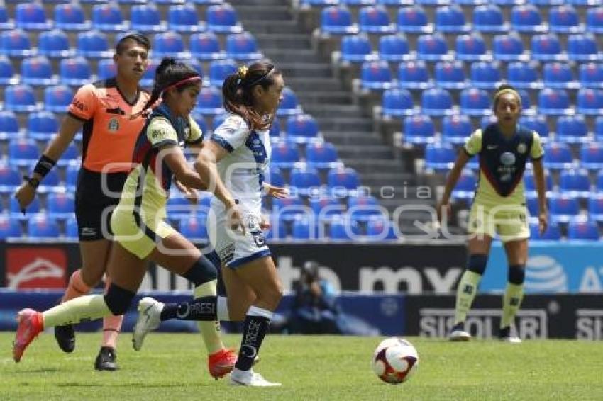 FÚTBOL FEMENIL . PUEBLA VS AMÉRICA