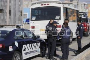 ASALTO . TRANSPORTE PÚBLICO