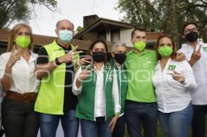 PARTIDO VERDE ECOLOGISTA . CANDIDATOS