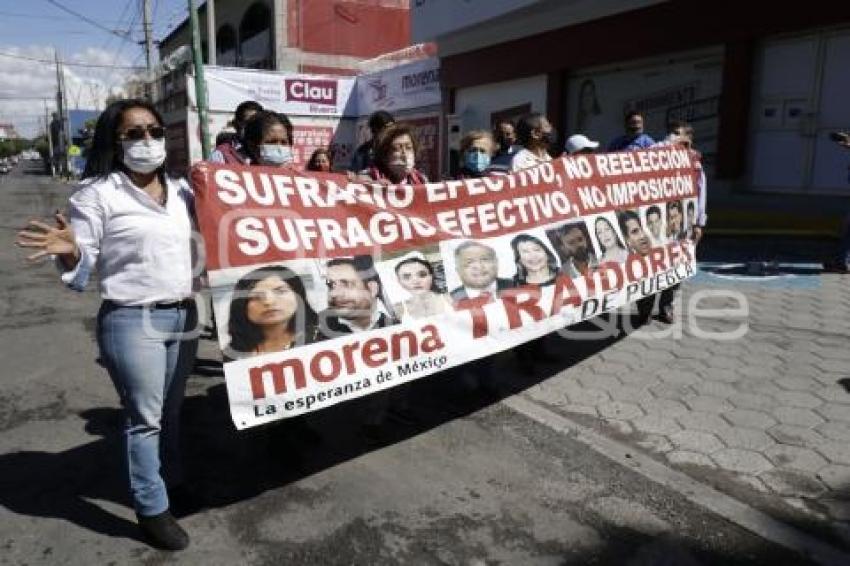 MANIFESTACIÓN MORENA