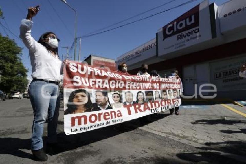 MANIFESTACIÓN MORENA