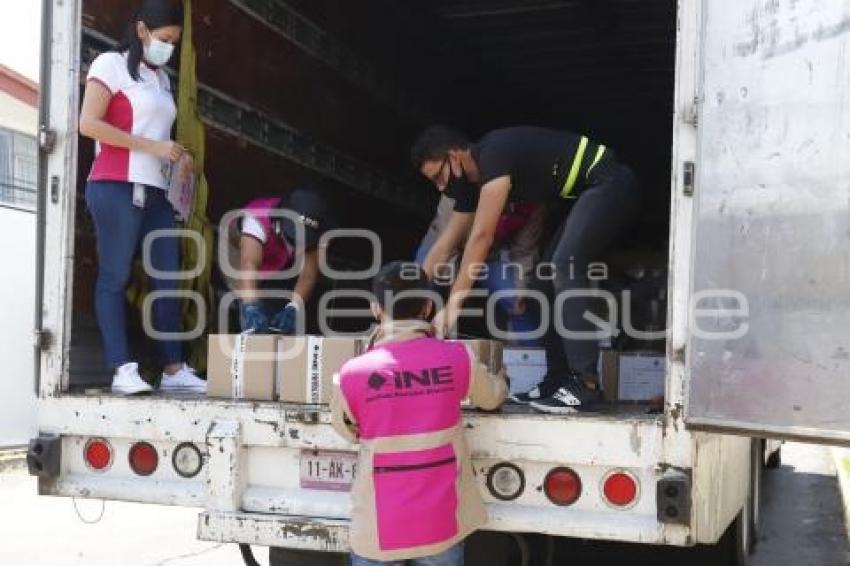 INE . PAQUETERÍA ELECTORAL