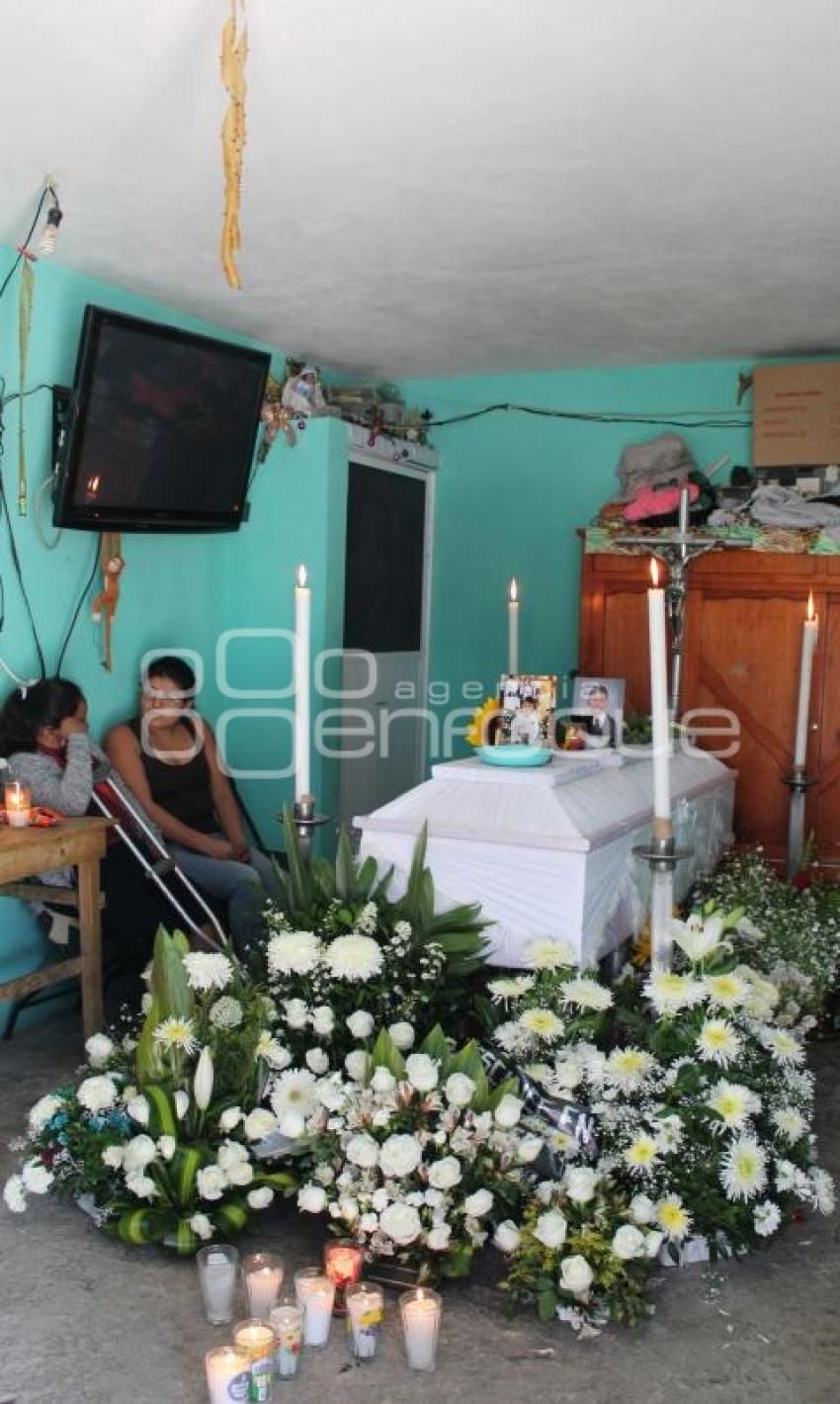 VELORIO . MENOR ASESINADO