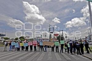 PROTESTA POBLADORES CANOA