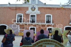 ATLIXCO . MANIFESTACIÓN AGUA POTABLE