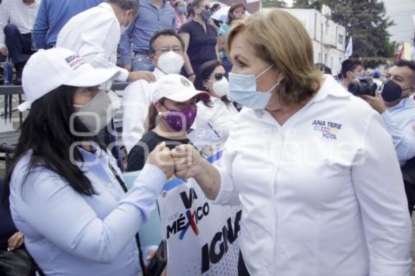 CIERRE DE CAMPAÑA . ANA TERESA ARANDA