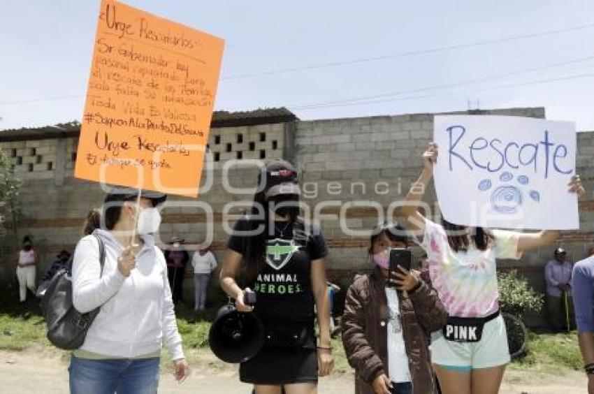 SOCAVÓN . MANIFESTACIÓN GOBERNADOR