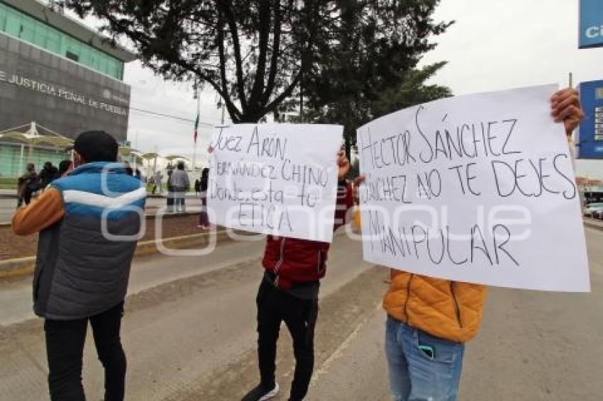 MANIFESTACIÓN CUSTODIOS DETENIDOS