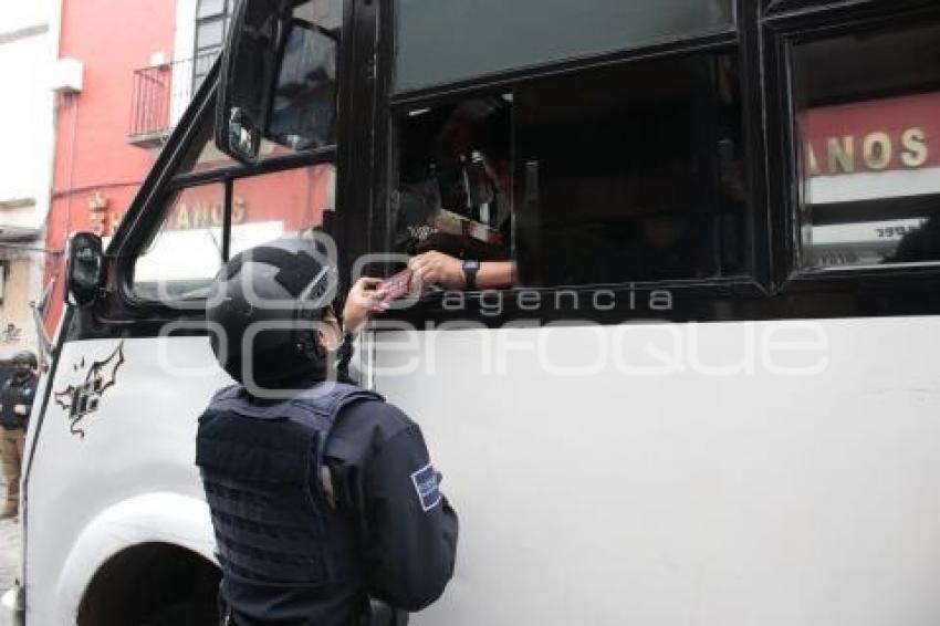 OPERATIVO TRANSPORTE PÚBLICO