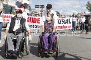 TEXMELUCAN . PROTESTA ELECCIONES