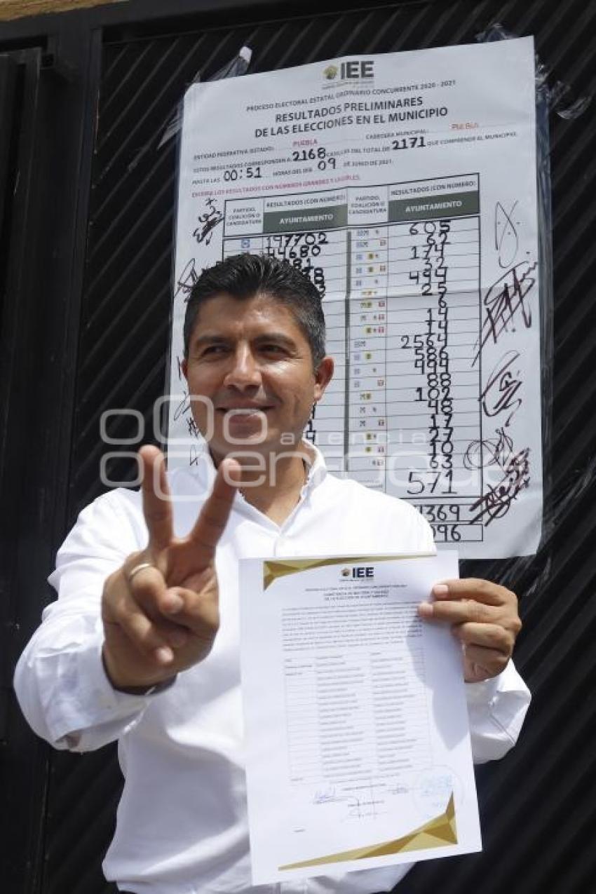 PRESIDENTE ELECTO . EDUARDO RIVERA