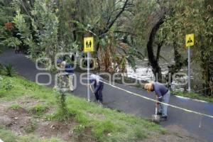 RÍO ATOYAC . LIMPIEZA PUENTE