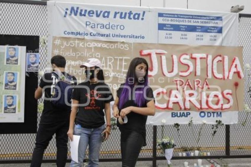 BUAP . HOMENAJE ESTUDIANTE