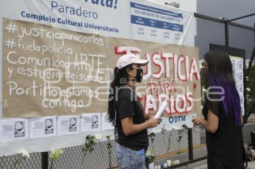 BUAP . HOMENAJE ESTUDIANTE