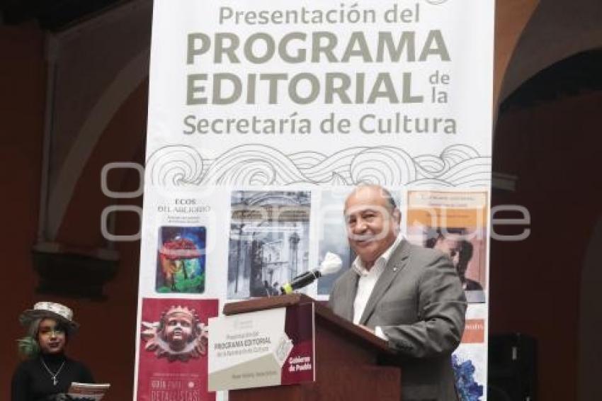 SECRETARÍA DE CULTURA . PROGRAMA EDITORIAL