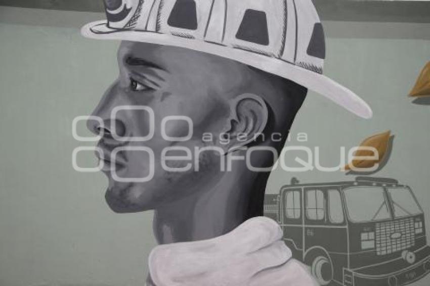 MURAL . DÍA MUNDIAL DEL REFUGIADO