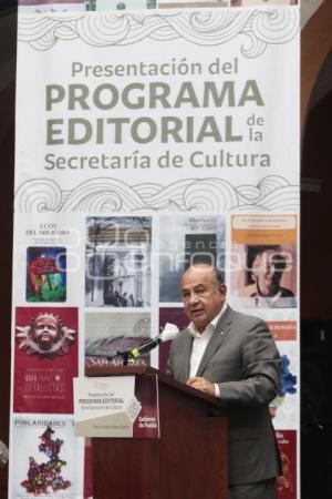 SECRETARÍA DE CULTURA . PROGRAMA EDITORIAL