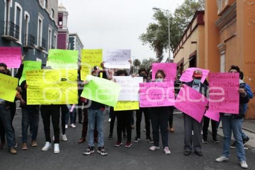 MANIFESTACIÓN EJIDATARIOS