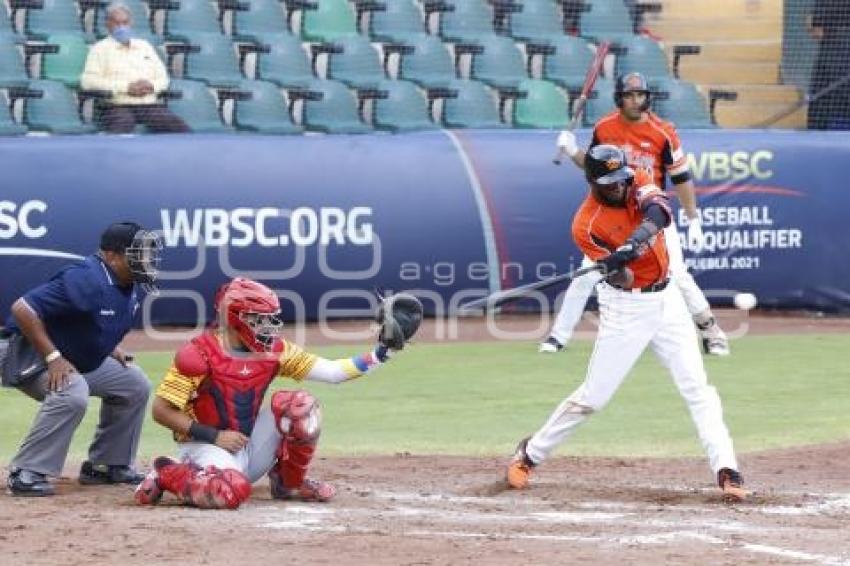 BÉISBOL . VENEZUELA VS PAÍSES BAJOS